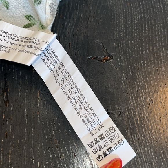 Zara smocked embroidered Floral Blue and White Maxi Dress - Picture 8 of 8